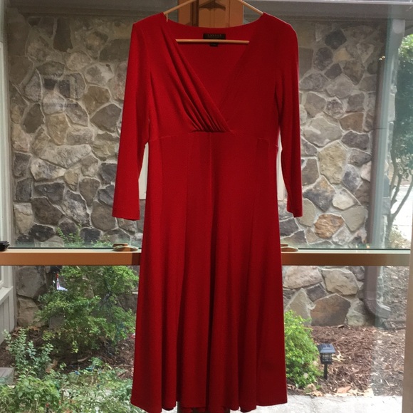 Lauren RL red dress - Picture 4 of 4